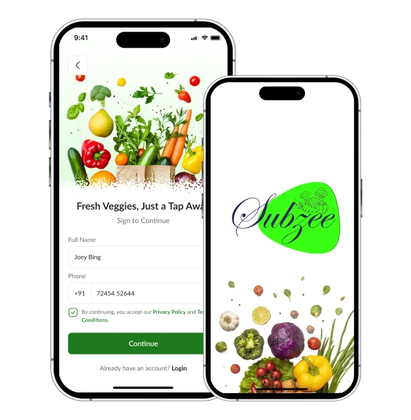 Subzee – Fresh Vegetable & Fruit Delivery